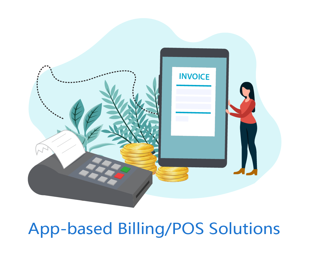 App Based billing/POS solutions